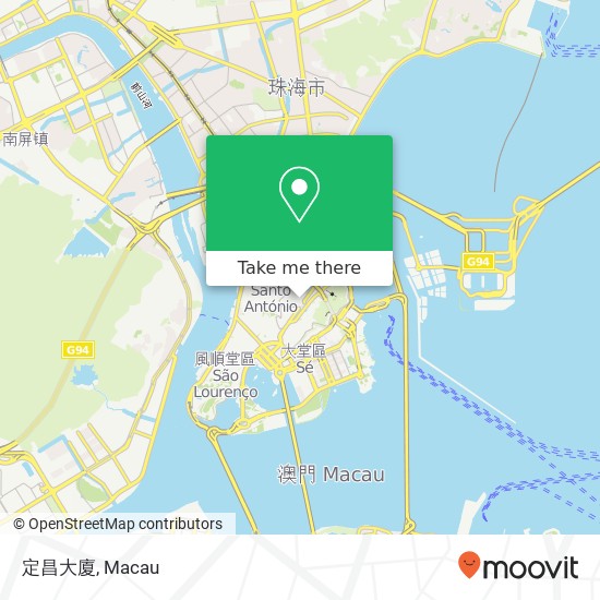 定昌大廈 map