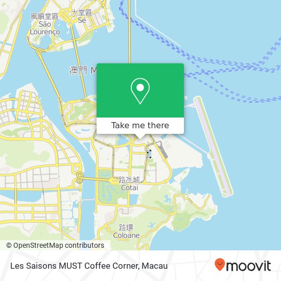 Les Saisons MUST Coffee Corner map