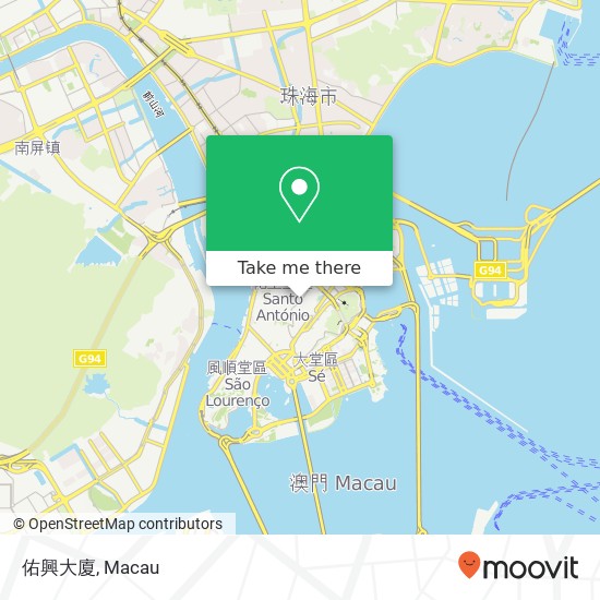 佑興大廈 map