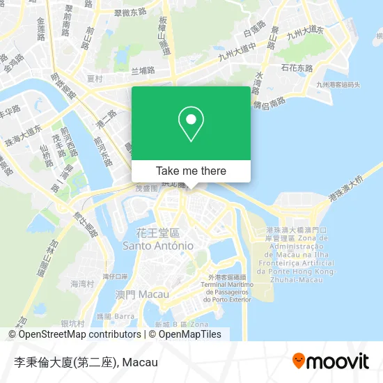 李秉倫大廈(第二座)地圖