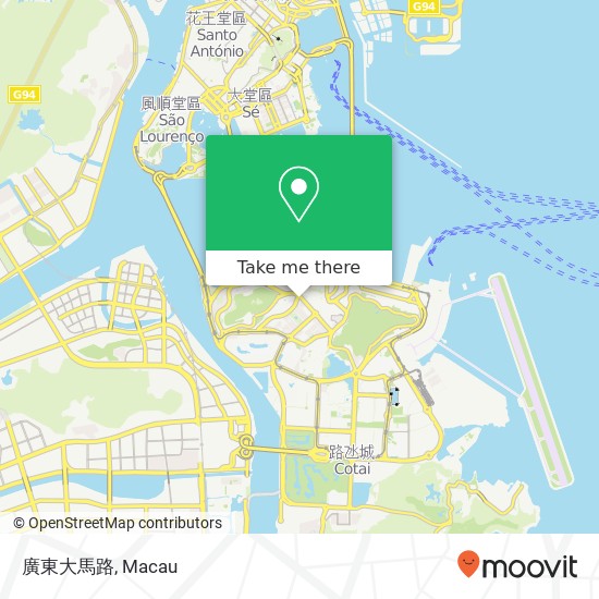 廣東大馬路 map