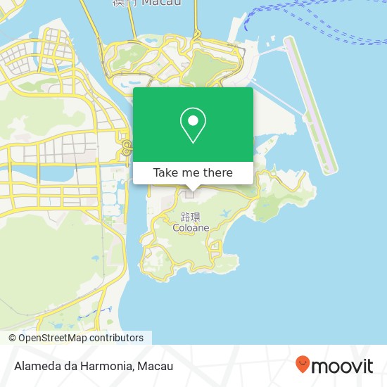 Alameda da Harmonia map