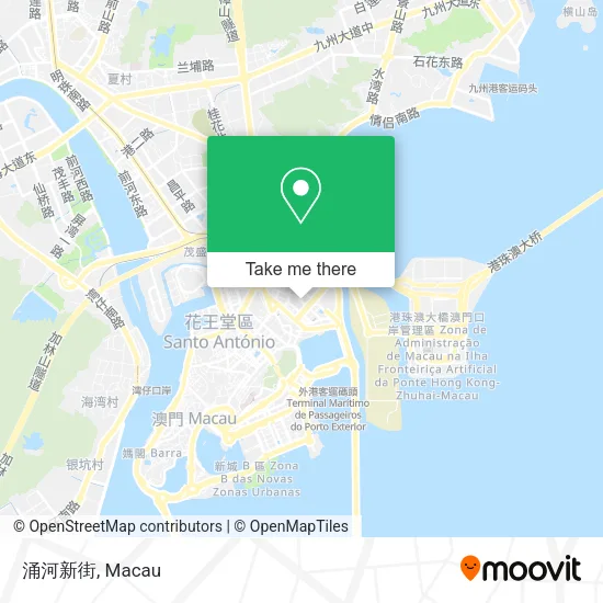 涌河新街地圖