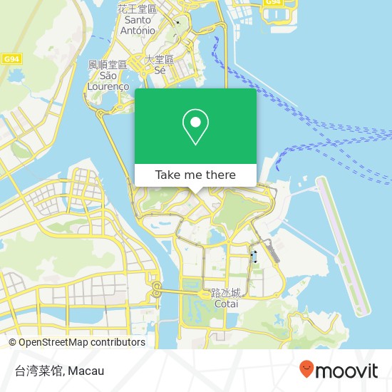 台湾菜馆 map
