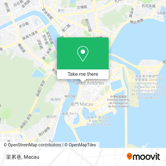 罣累巷 map