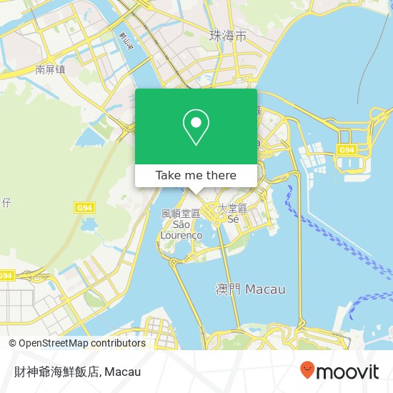 財神爺海鮮飯店 map