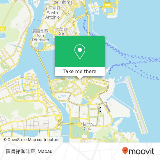 圖書館咖啡廊 map