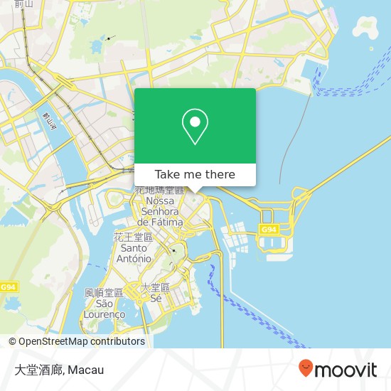 大堂酒廊 map