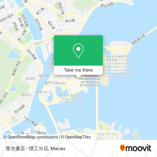 星光書店 - 理工分店地圖