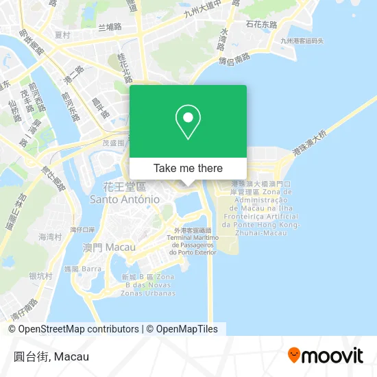 圓台街地圖