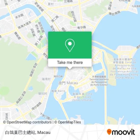 白鴿巢巴士總站 map