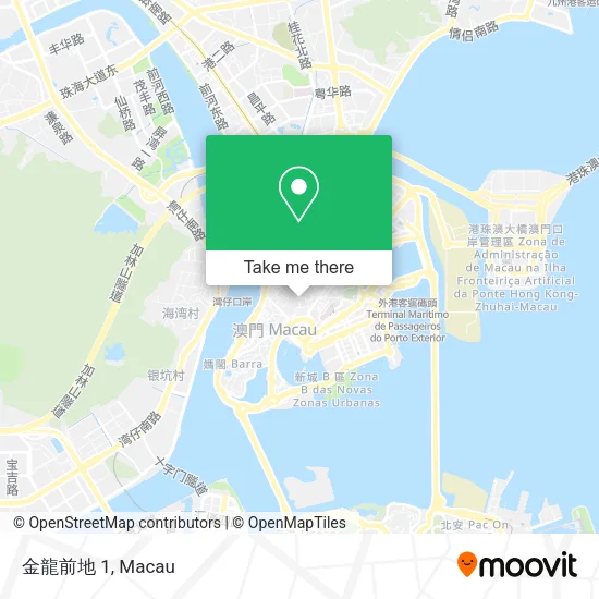 金龍前地 1 map