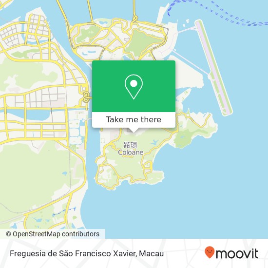 Freguesia de São Francisco Xavier map