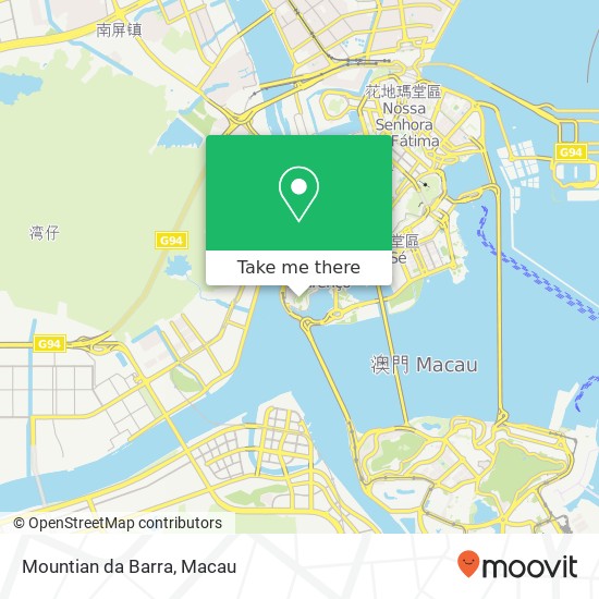 Mountian da Barra map