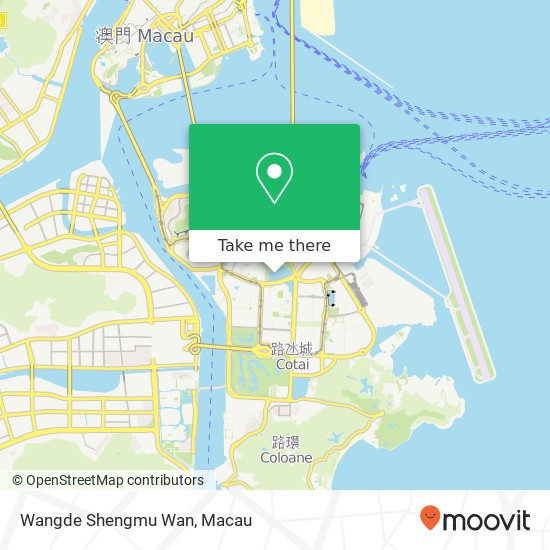 Wangde Shengmu Wan map