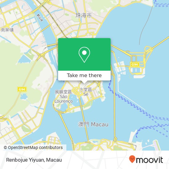 Renbojue Yiyuan map