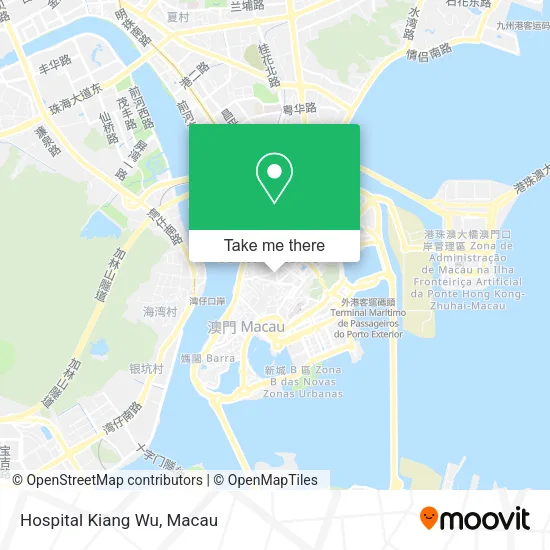 Hospital Kiang Wu地圖
