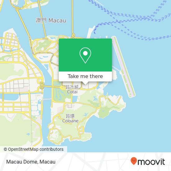 Macau Dome map