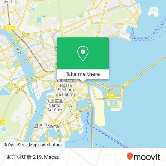 東方明珠街 219 map