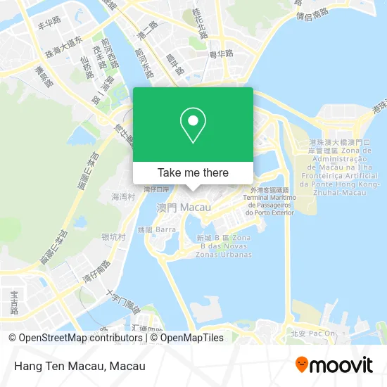 Hang Ten Macau地圖