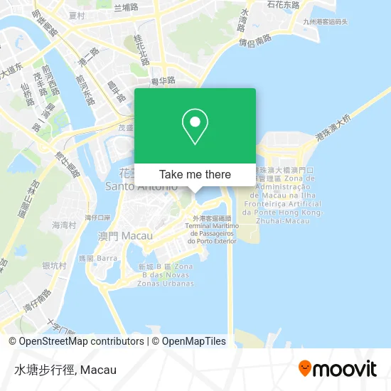 水塘步行徑地圖