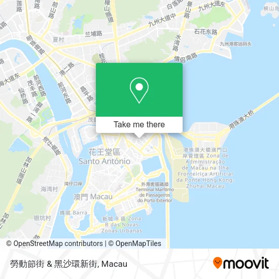 勞動節街 & 黑沙環新街 map