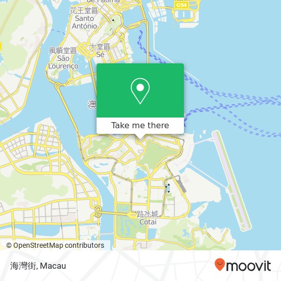 海灣街 map