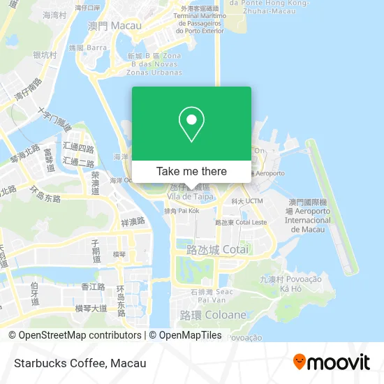 Starbucks Coffee map