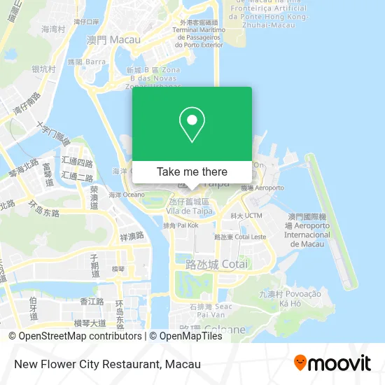 New Flower City Restaurant map