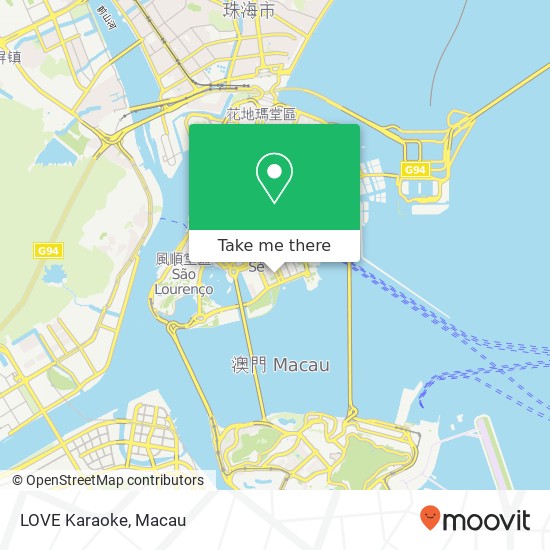 LOVE Karaoke map