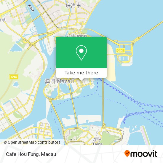 Cafe Hou Fung map