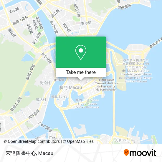 宏達圖書中心地圖