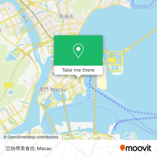 亞熱帶美食坊 map