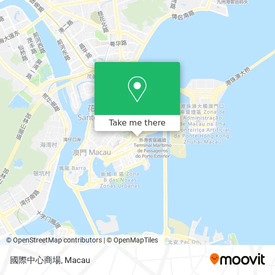 國際中心商場 map