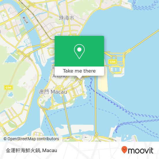 金運軒海鮮火鍋 map