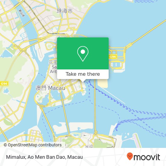 Mimalux, Ao Men Ban Dao map