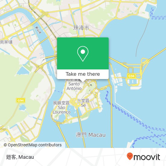 翅客, Jia Bo Le Ti Du Xiang 3 Ao Men Ban Dao map