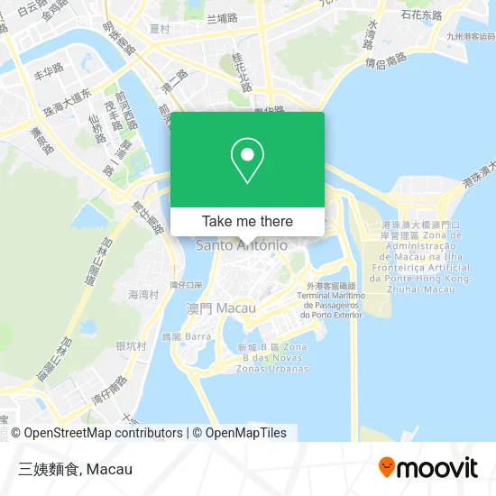 三姨麵食 map