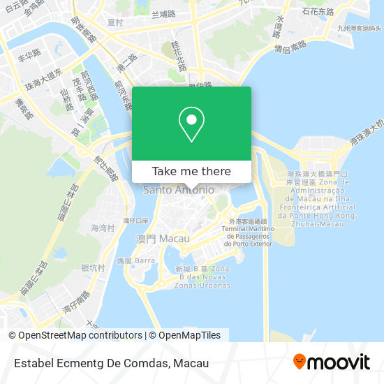 Estabel Ecmentg De Comdas map