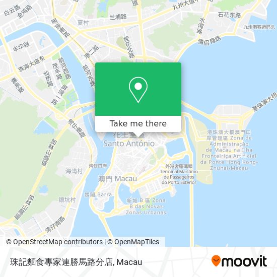 珠記麵食專家連勝馬路分店 map