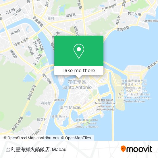 金利豐海鮮火鍋飯店 map