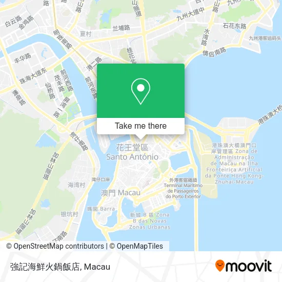 強記海鮮火鍋飯店地圖