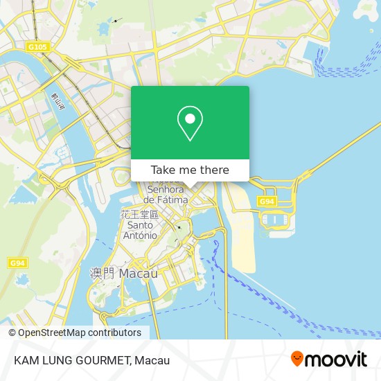 KAM LUNG GOURMET map