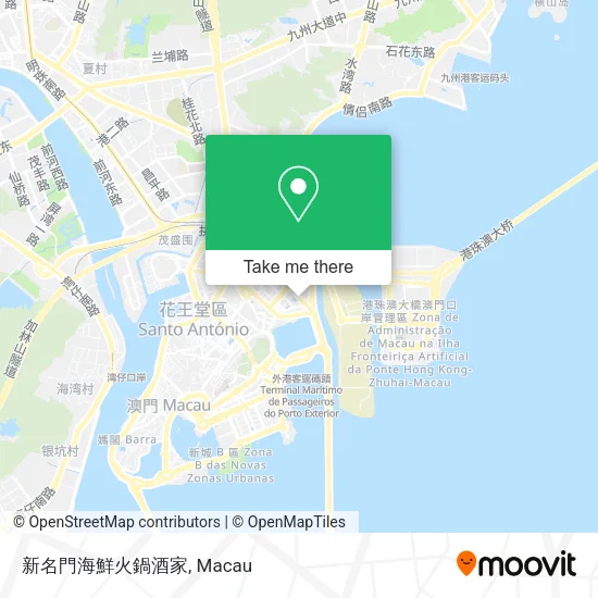 新名門海鮮火鍋酒家地圖