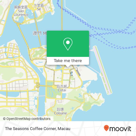 The Seasons Coffee Corner map