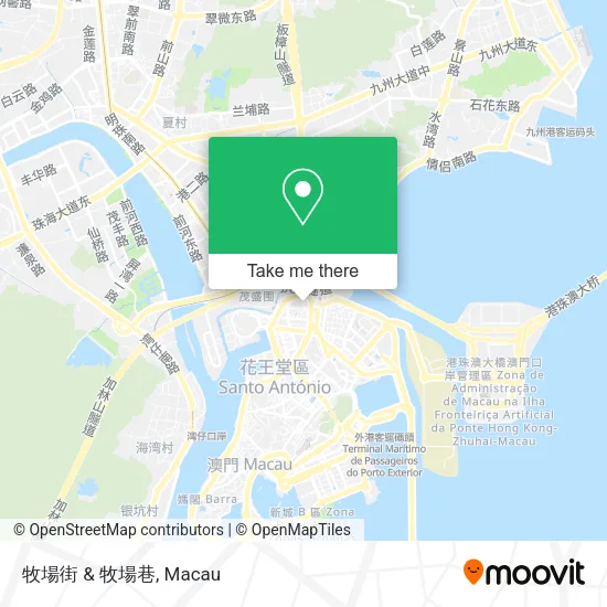 牧場街 & 牧場巷地圖