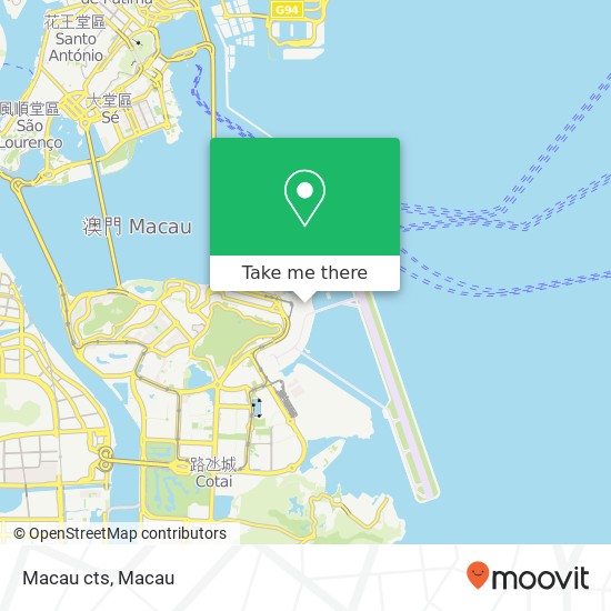 Macau cts map