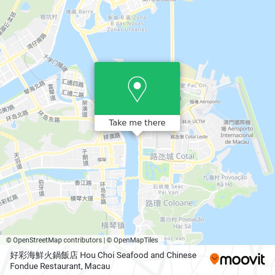 好彩海鮮火鍋飯店 Hou Choi Seafood and Chinese Fondue Restaurant map