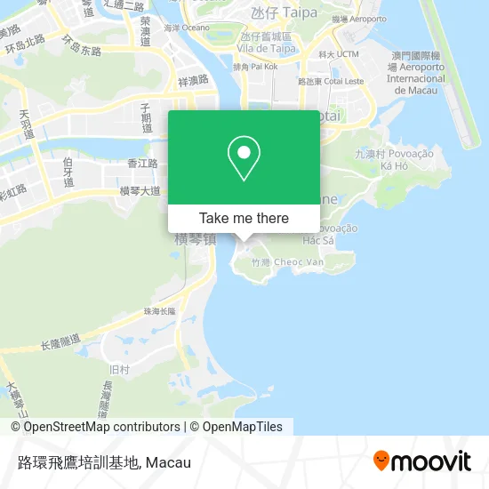 路環飛鷹培訓基地地圖