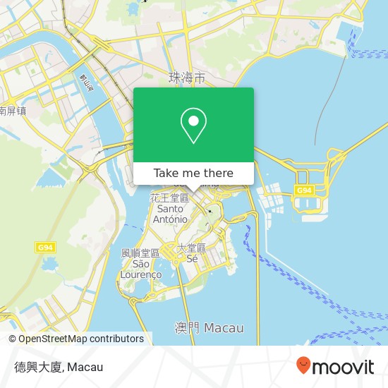 德興大廈 map